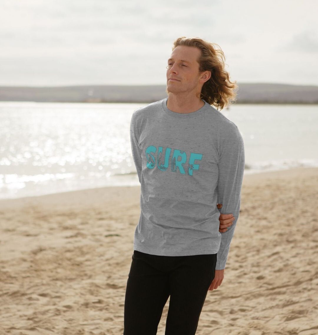 ‘SURF’ Men’s Long Sleeve Top