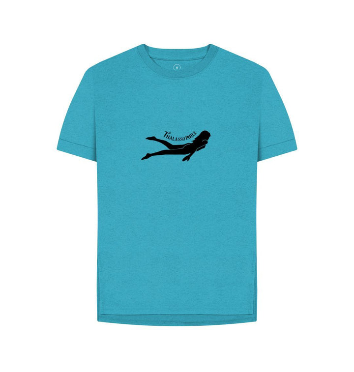 Ocean Blue 'THALASSOPHILE' Ladies Tee (Relaxed Fit)