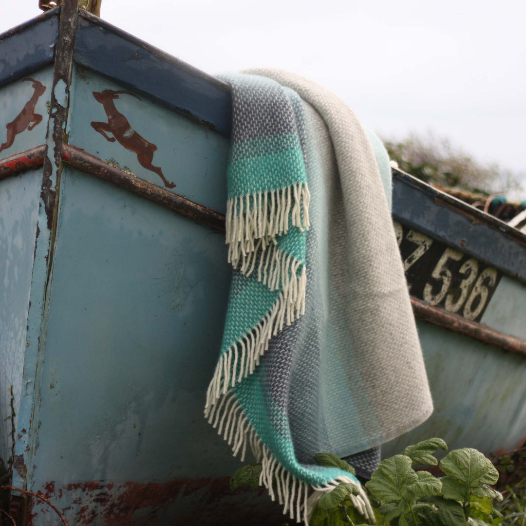 Lamorna Pure Wool Blanket