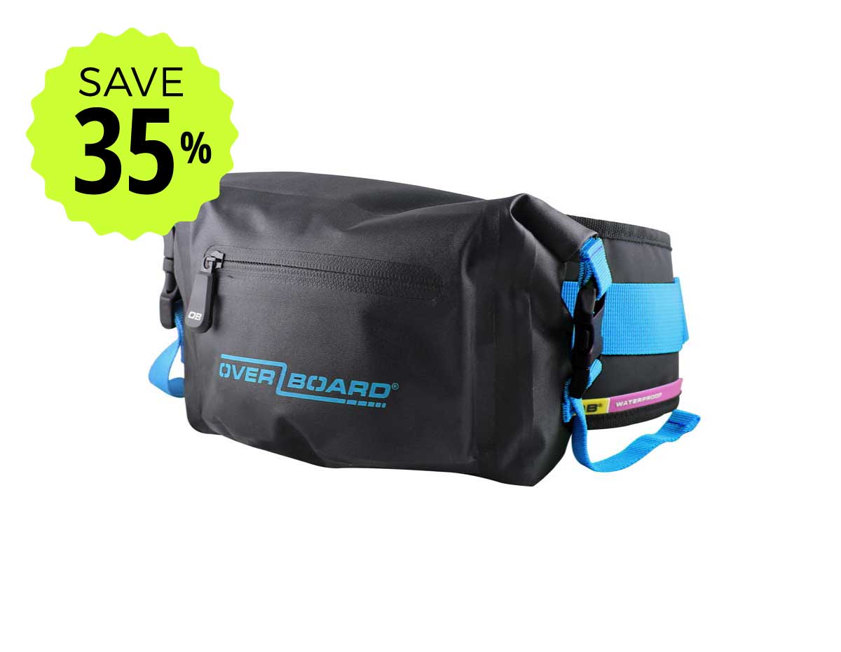 Pro-Light Waterproof Waist Pack - 2 Litres | OB1049BLK-LB