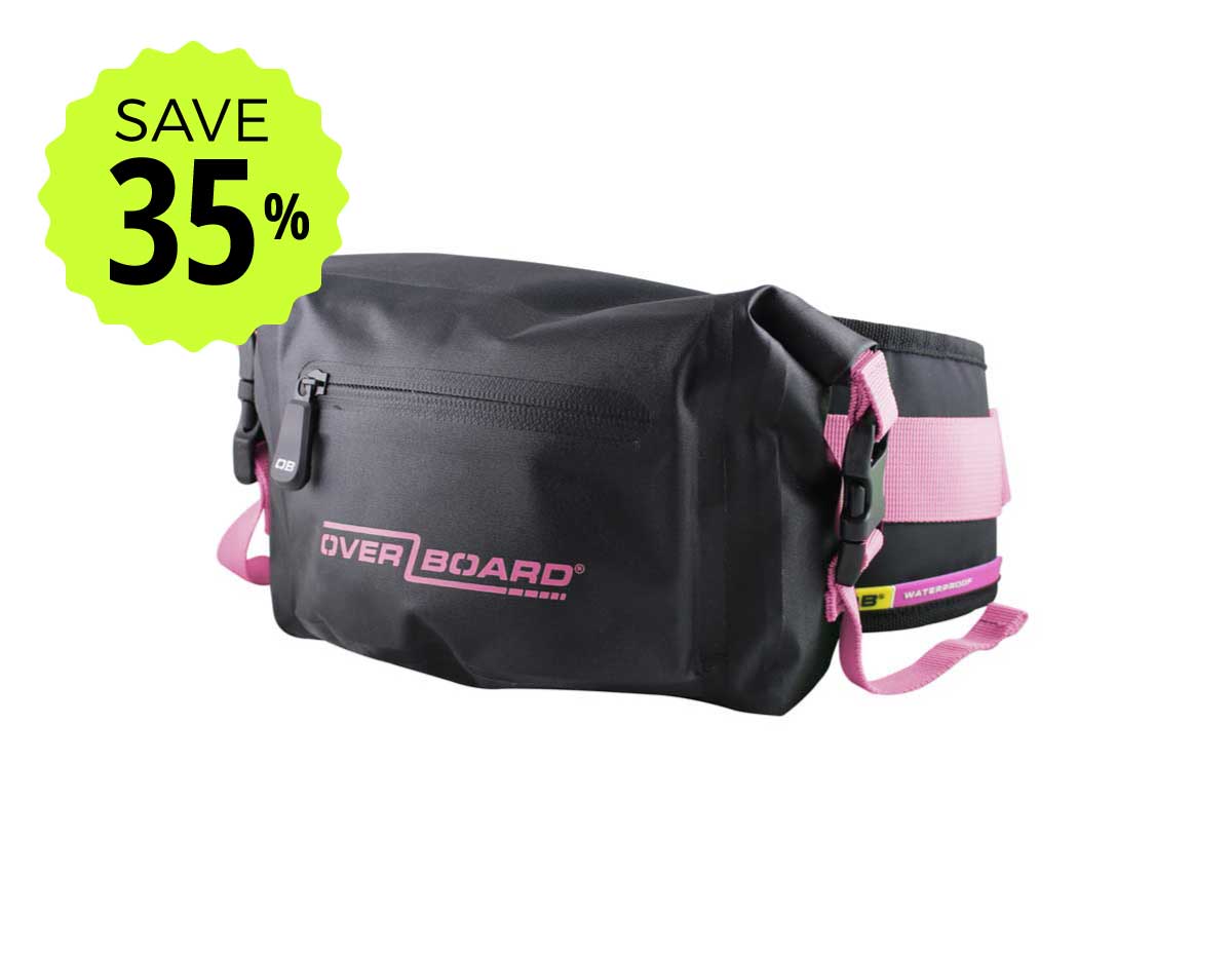 Pro-Light Waterproof Waist Pack - 2 Litres | OB1049BLK-P