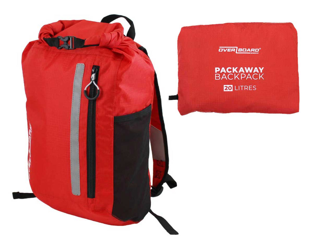 OverBoard Waterproof Packaway Backpack - 20 Litres | OB1225R