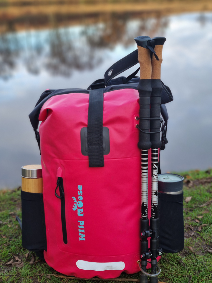 Caribou waterproof backpack  45L - hot pink