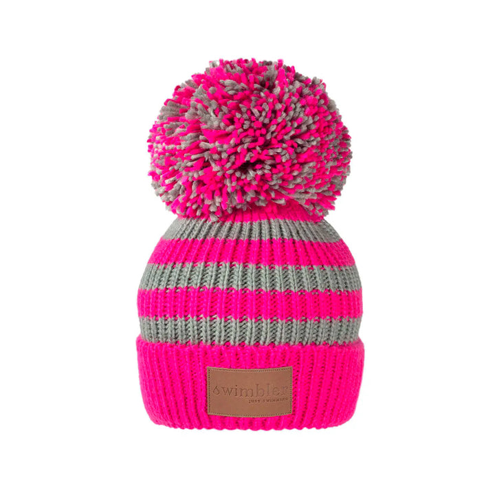 'THE PINK FIZZ' Waterproof Bobble Hat