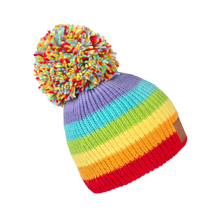 'RAINBOW WARRIOR' Waterproof Bobble Hat.