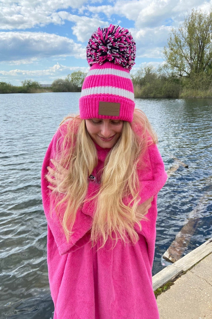 'RASPBERRY CUPCAKE' Waterproof Bobble Hat