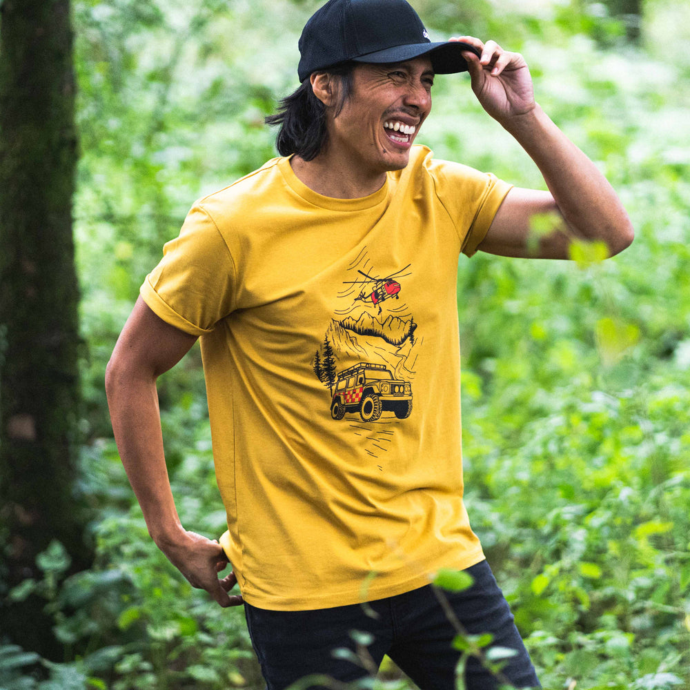 Search & Rescue T-Shirt - Golden Toffee - dewerstone - Apparel & Accessories - XS