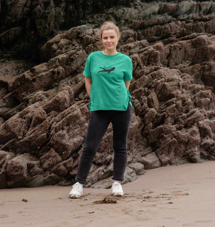 'THALASSOPHILE' Ladies Tee (Relaxed Fit)